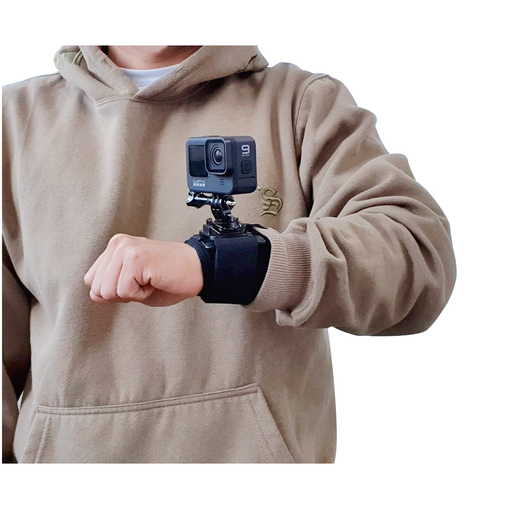 액션캠 휴대폰 손목 손등 팔목 핸드 하우징 스트랩 마운트 밴드