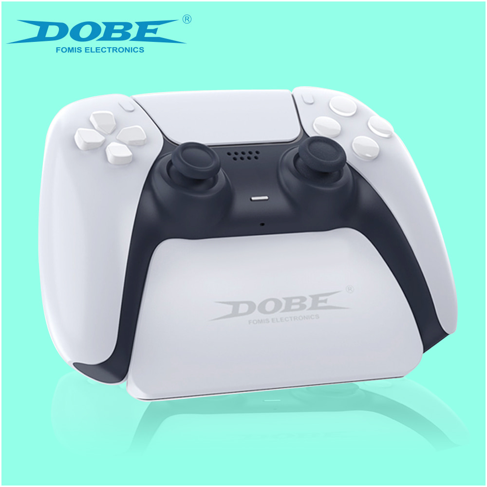 DOBE PS 플스 플레이스테이션 5 듀얼센스 신형 컨트롤러 패드 티비 스탠드 논슬립 거치대 ﻿