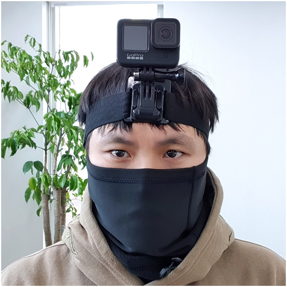 DJI ACTION2 액션2 고프로 오즈모 액션캠 헬멧 머리 헤드 스트랩 마운트 거치대 퀵클립 1인칭 촬영