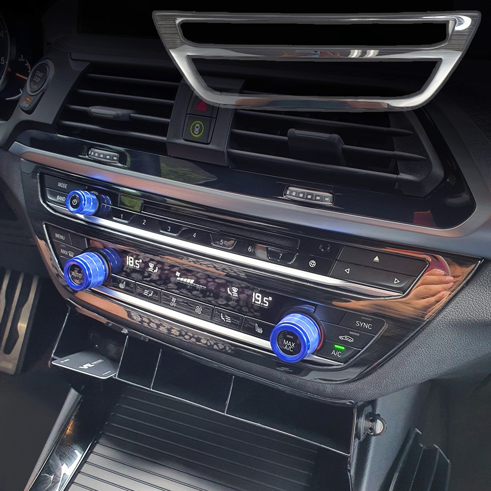 BMW G01 G02 신형 X3 X4 악세사리 센터페시아 컨트롤 패널 트림 파츠 커버