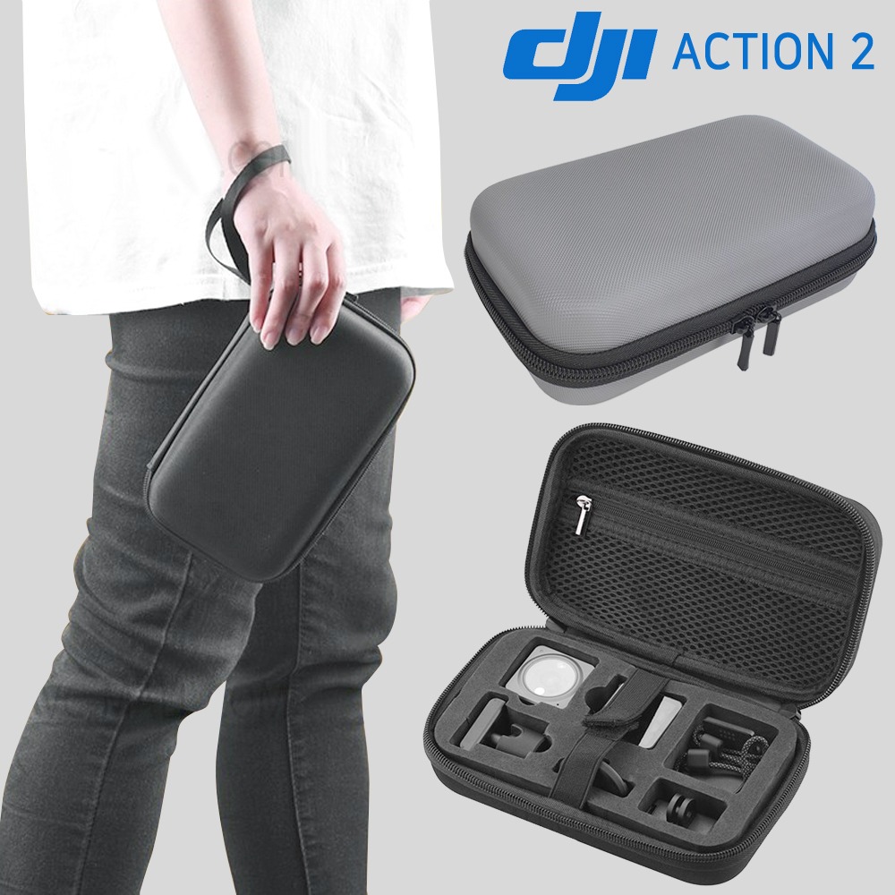 DJI ACTION2 액션2 액션캠 모듈 악세사리 볼 조인트 어댑터 마운트 스트랩 보호 하드 케이스 파우치