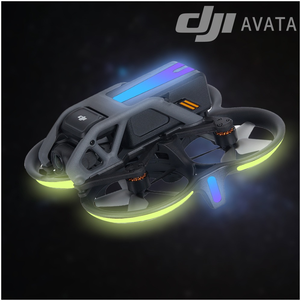 STARTRC DJI 아바타 AVATA 형광 빛반사 데칼 발광 야광 야간 튜닝 스티커