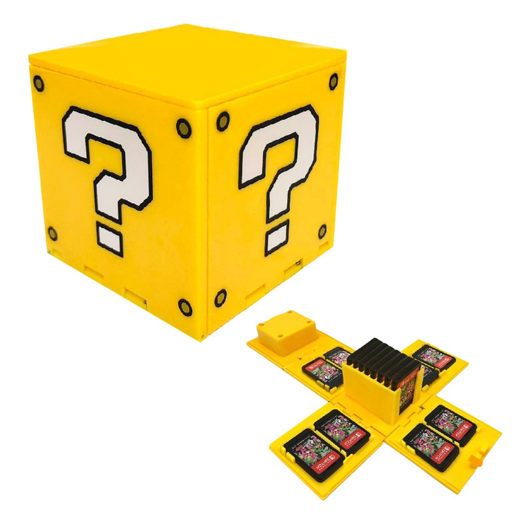 닌텐도 스위치 게임 칩케이스 게임팩 보관함 수납함 물음표 대형