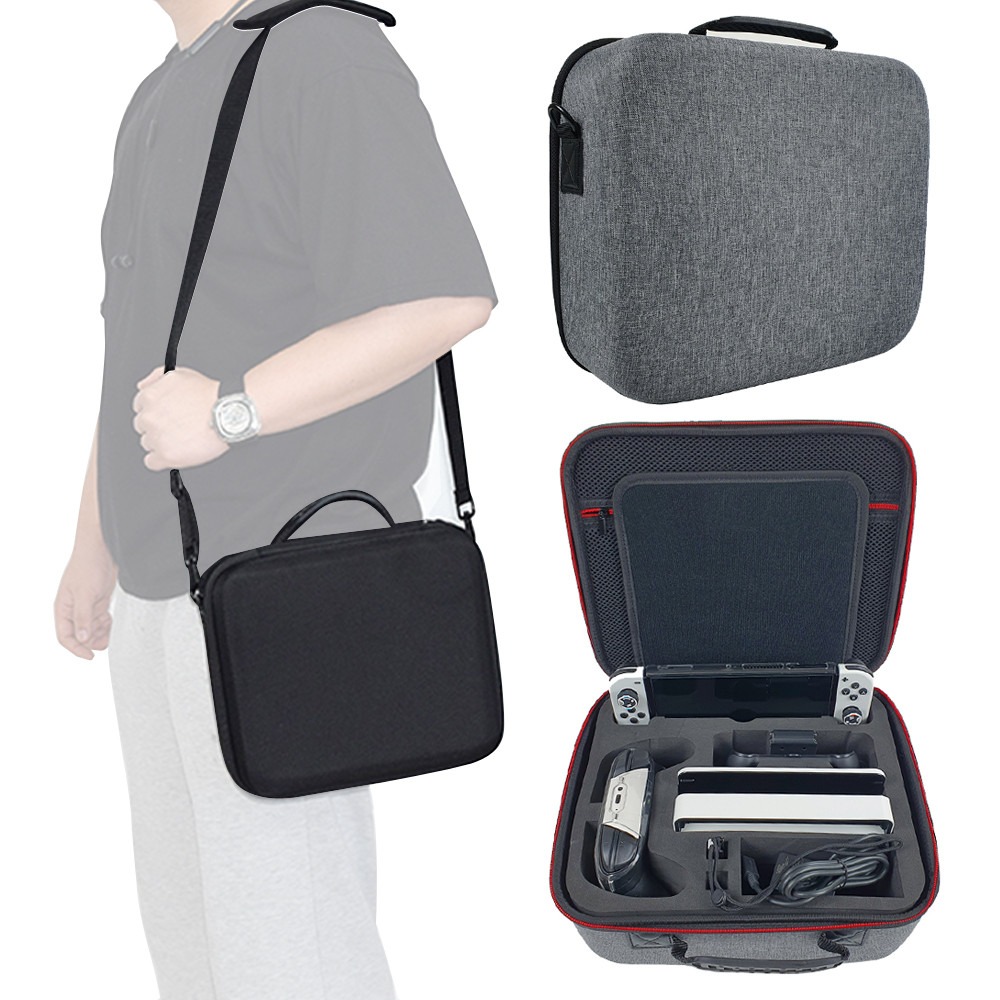닌텐도 스위치 OLED 가방 케이스 여행 숄더백 독 프로콘 악세사리 수납 N600 2컬러